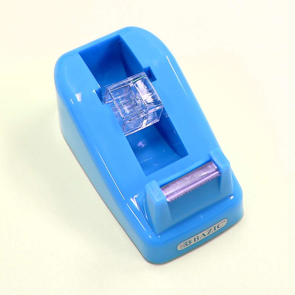 1" Core Desktop Tape Dispenser (3) 3/4" x 500" Tape Refill