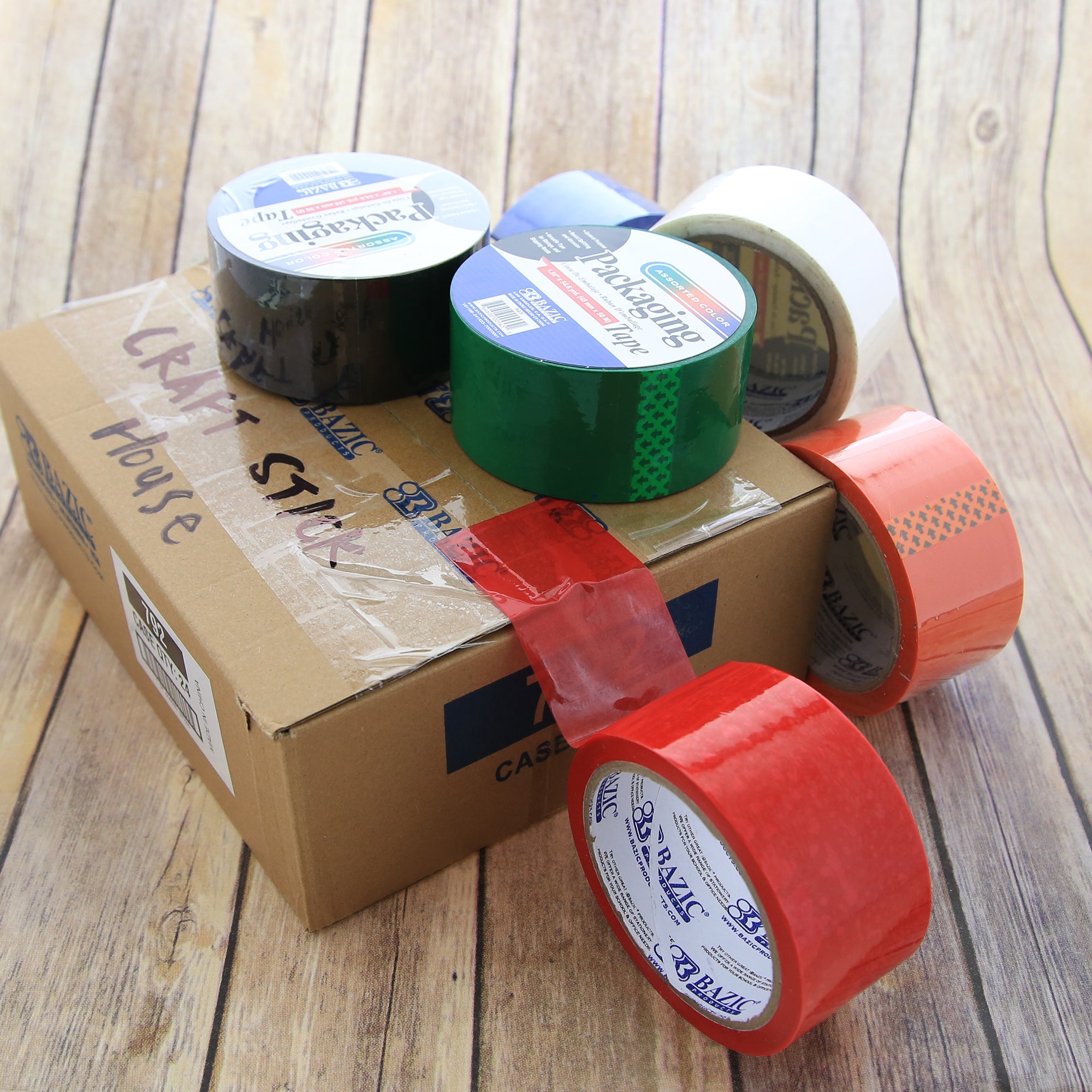 Color Packaging Tape 1.88" X 54.6 Yards