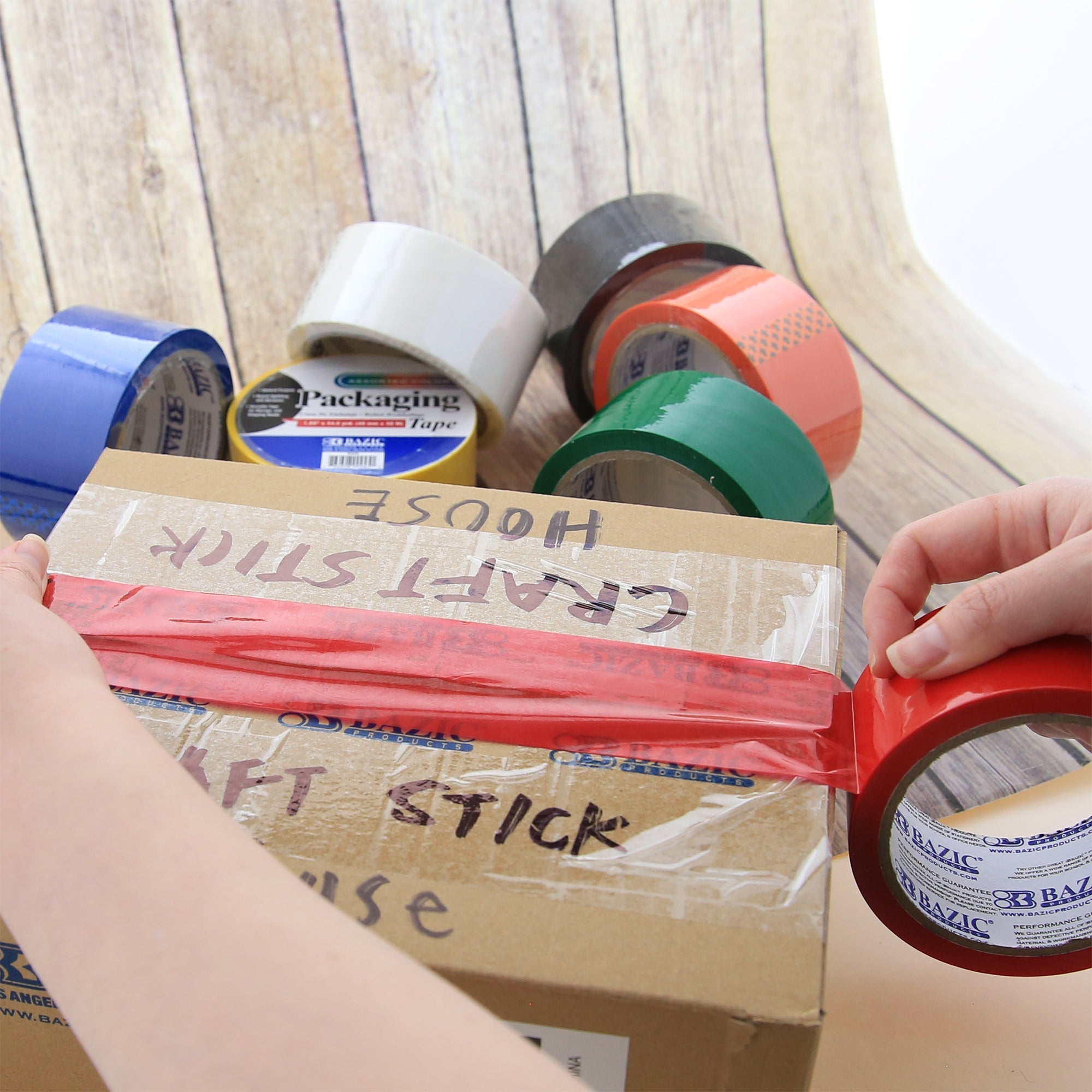 Color Packaging Tape 1.88" X 54.6 Yards