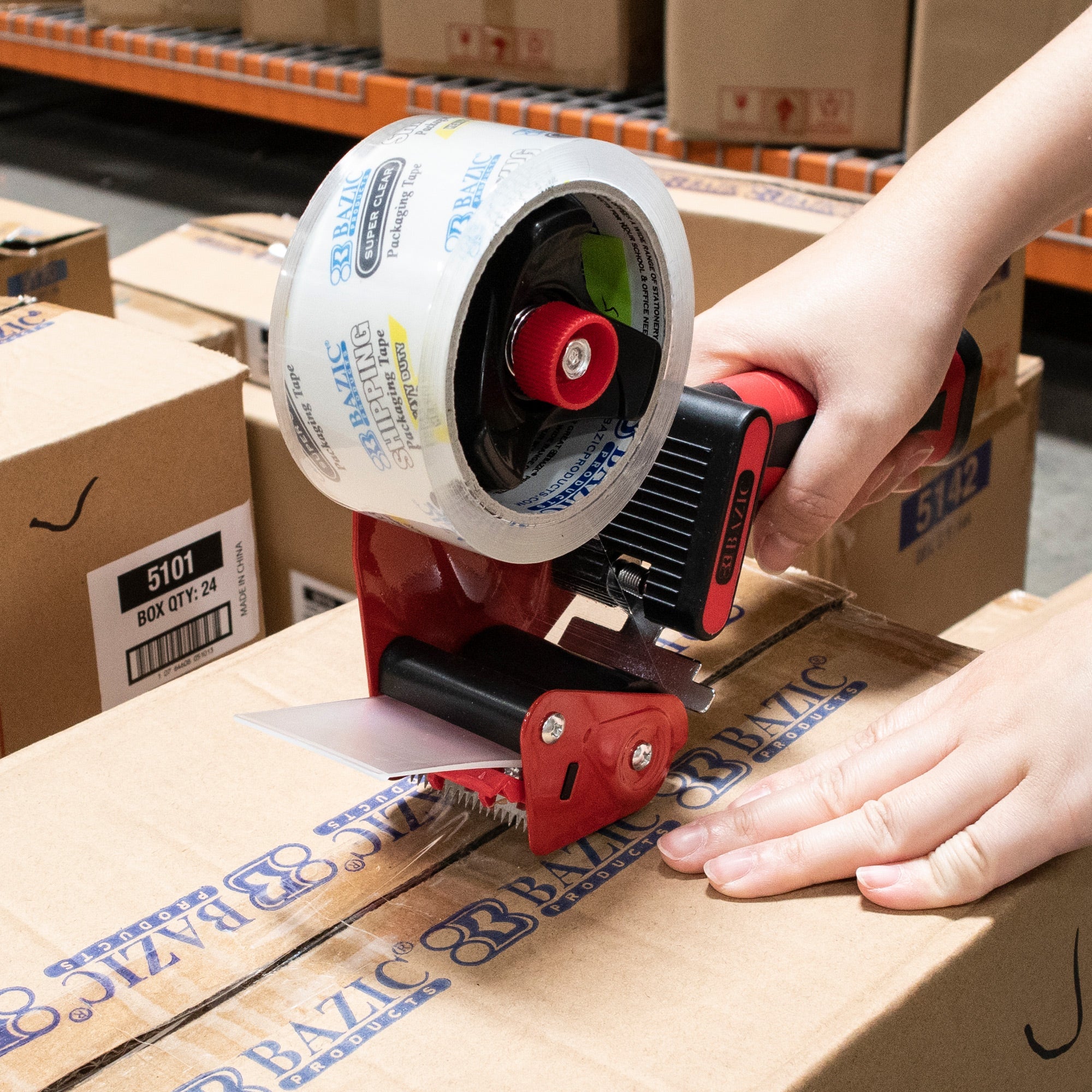 Non-Slip Grip Premium Comfort Packaging Tape Dispenser