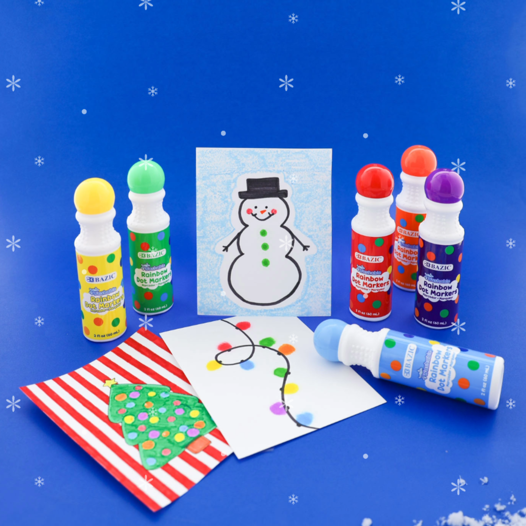 Dot Markers Washable 6 Color