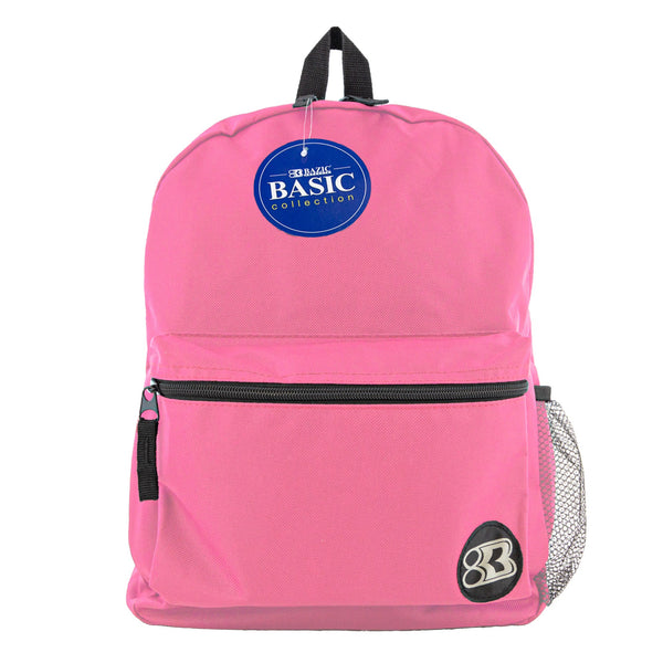 16" Fuchsia Basic Backpack