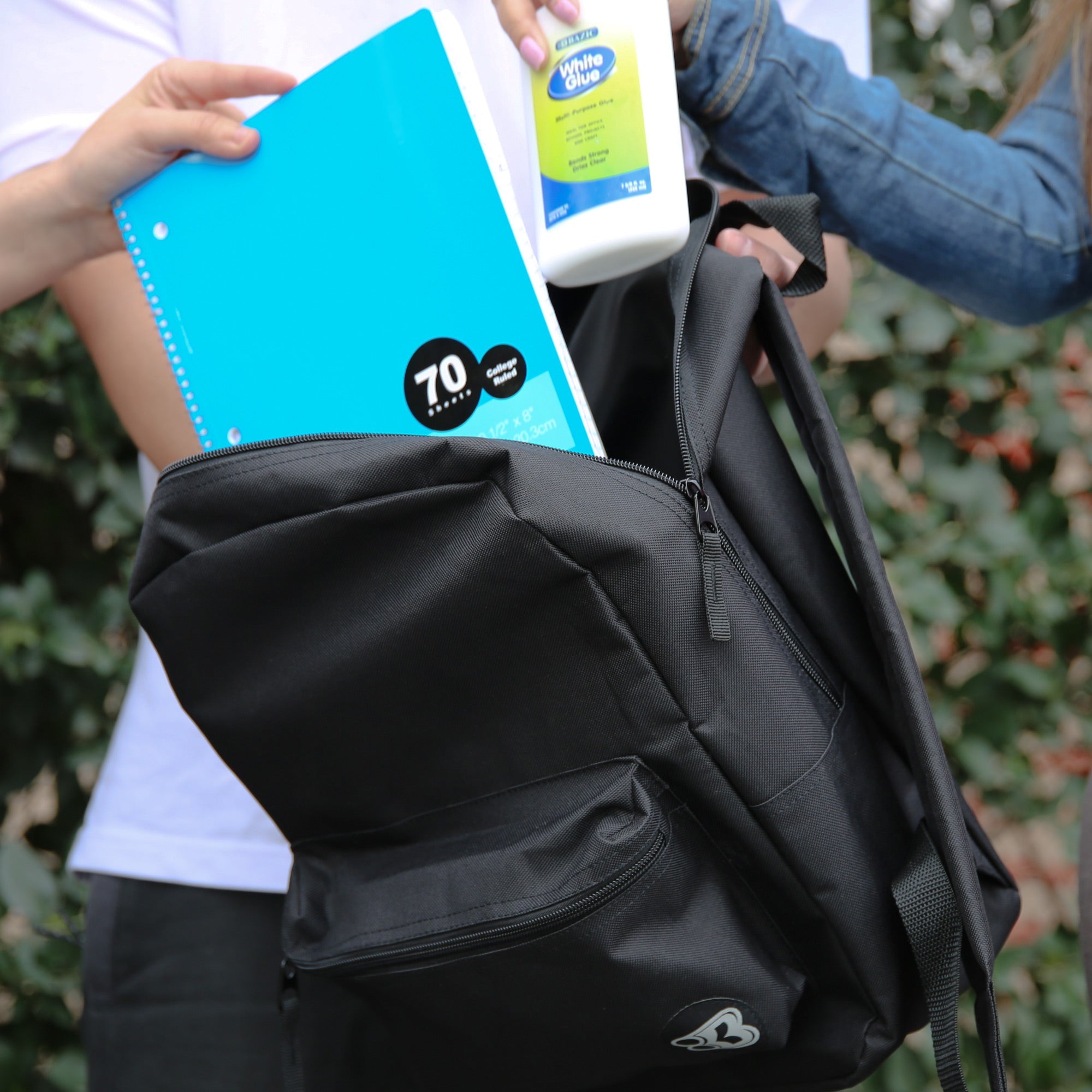 Basic 16&quot; Gray Basic Backpack