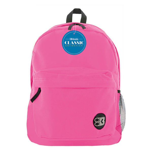 17" Fuchsia Classic Backpack
