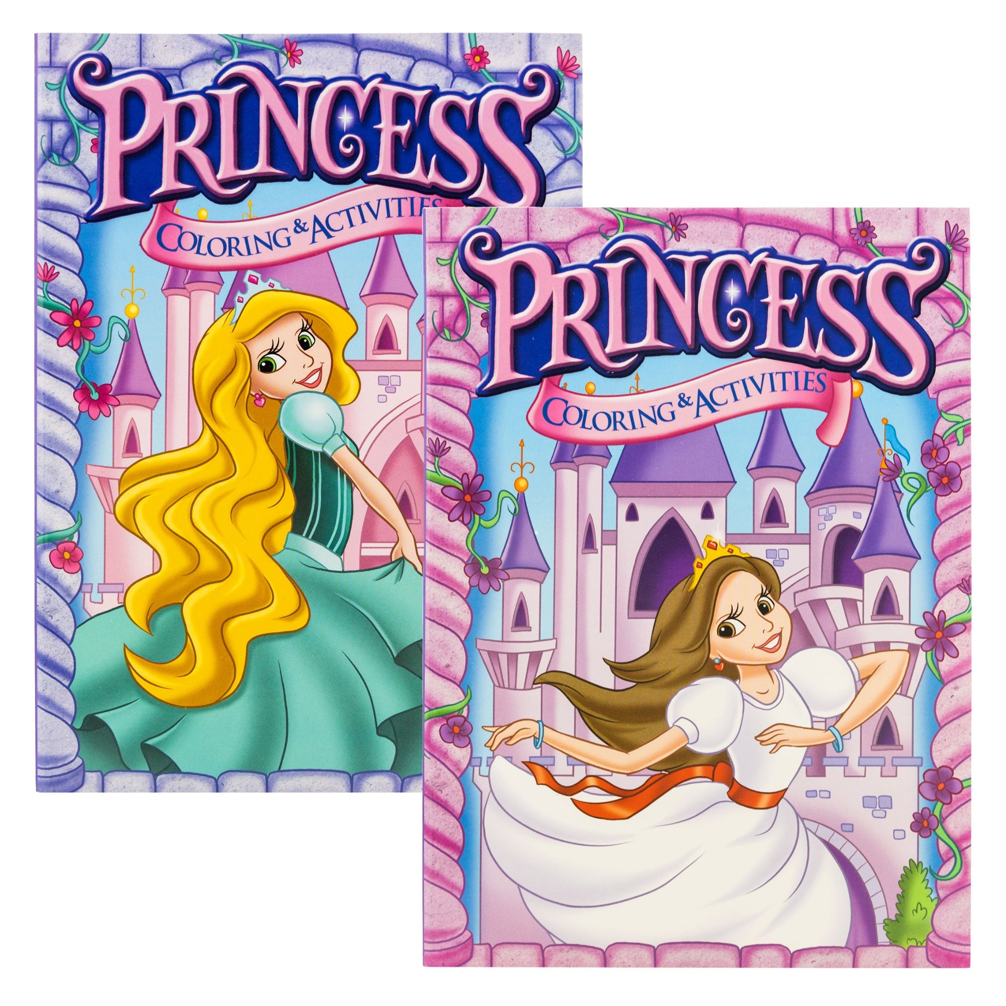 JUMBO PRINCESS Coloring & Activity Book – BAZIC Products