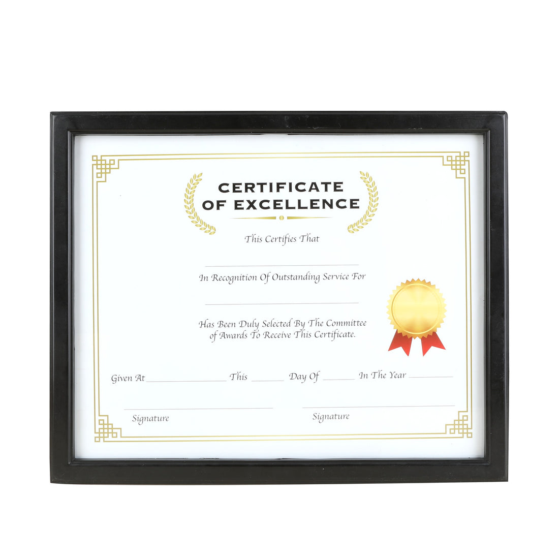 11" X 14" Multipurpose Certificate Frame w/ Glass Cover