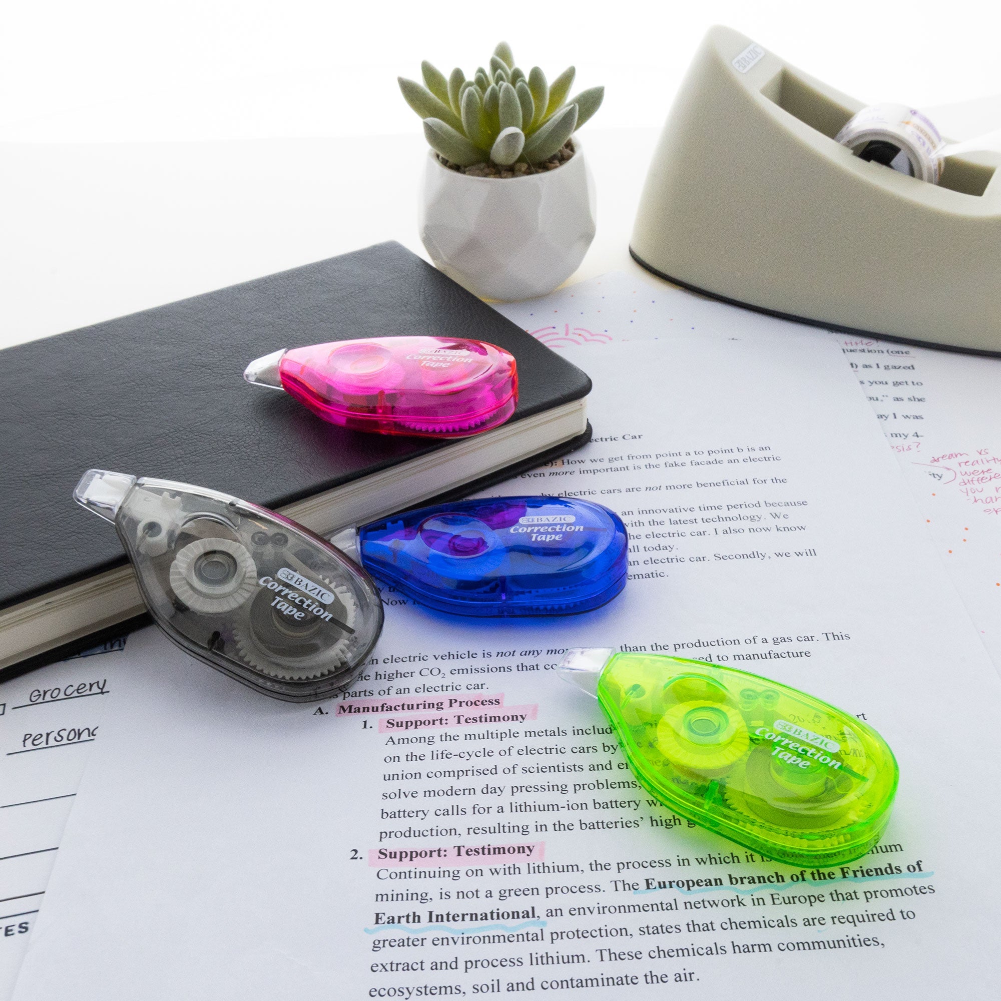 BAZIC Correction Tape 5 mm x 236&quot;