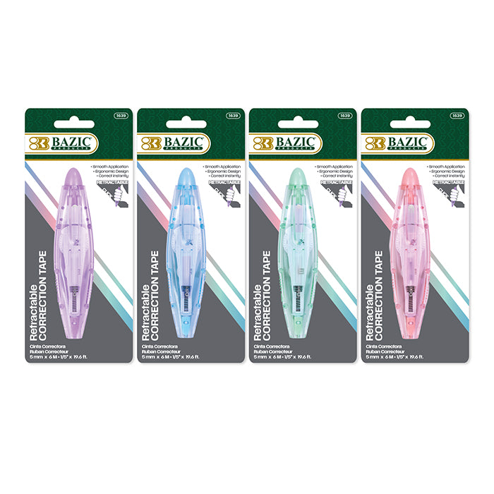 5 mm x 236" Retractable Correction Tape
