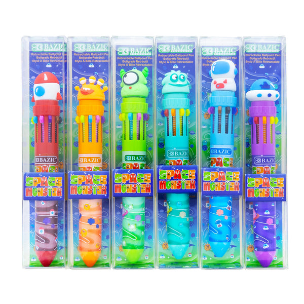 Space Monster Series 10-Color Pen