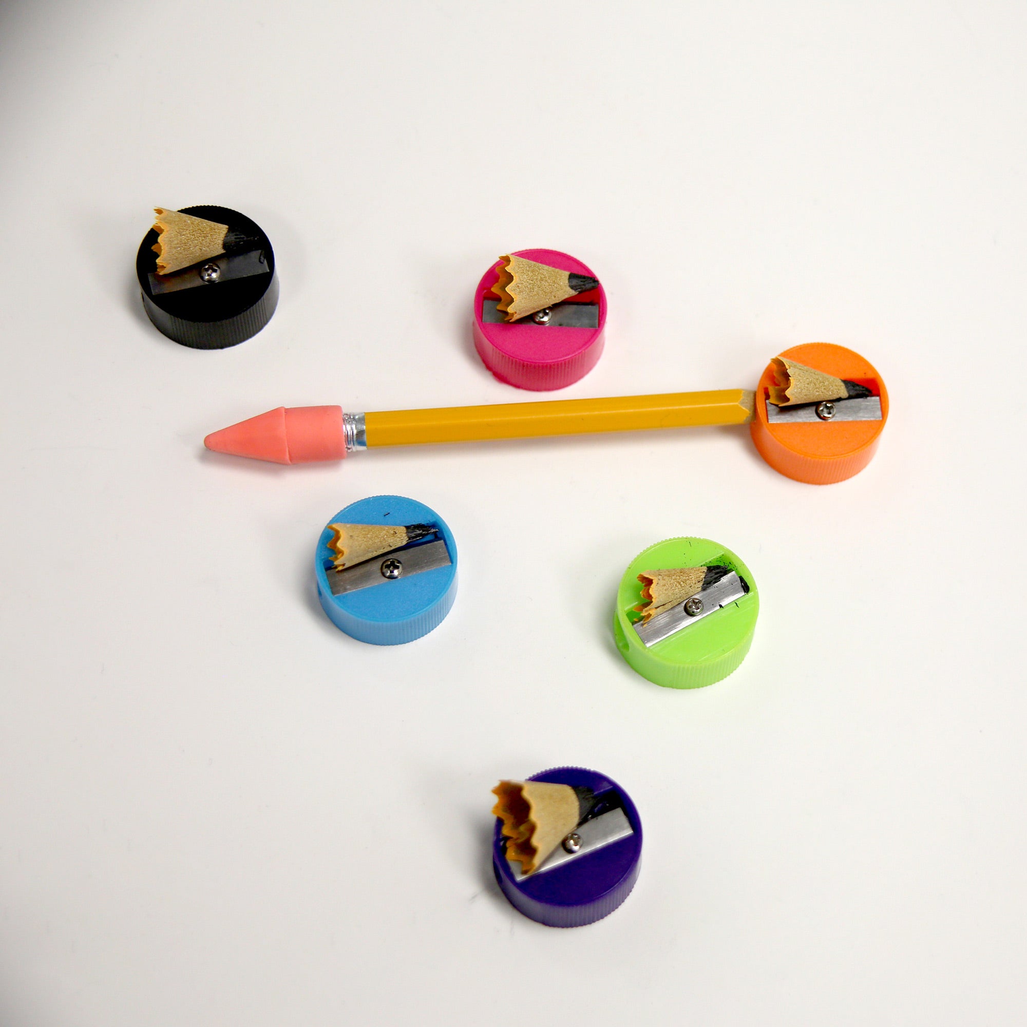 Luna Round Pencil Sharpener (12/Pack)