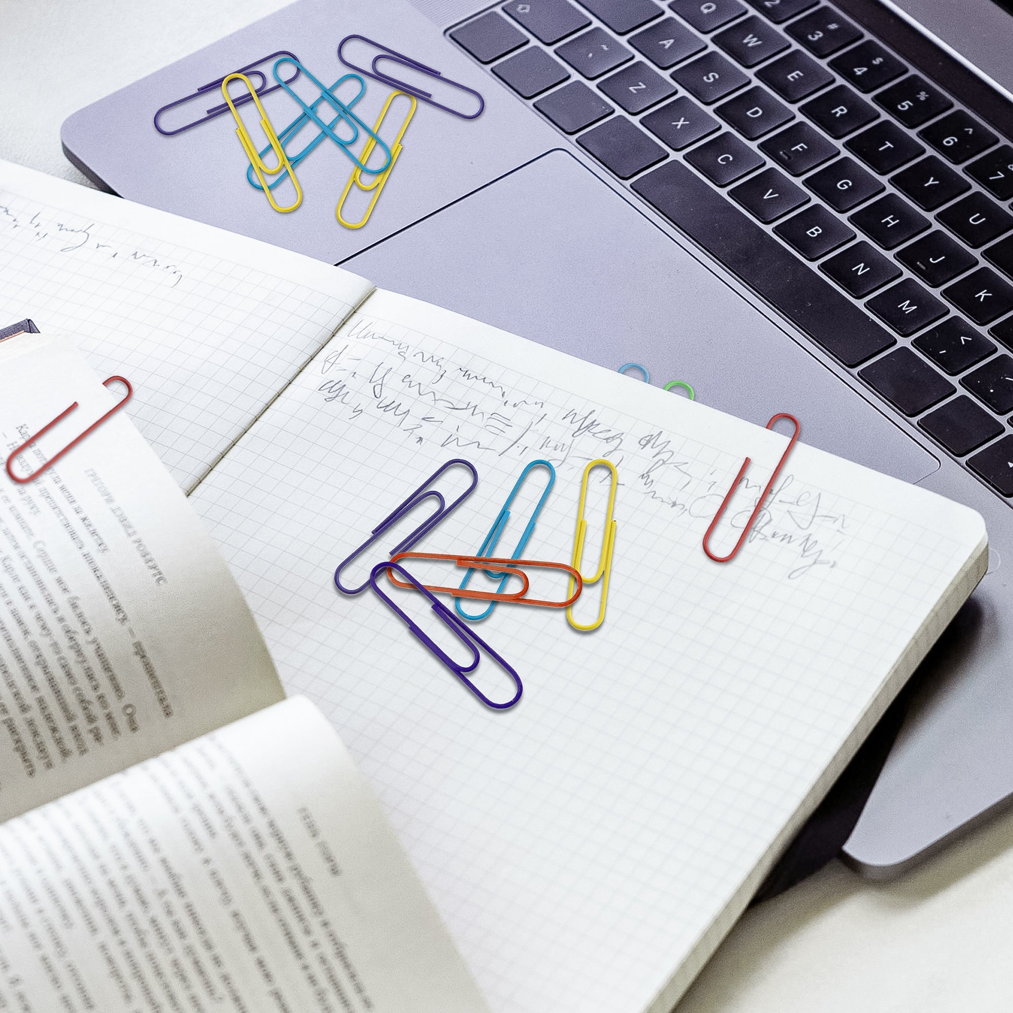 Paper Clip (50mm) Jumbo Color (100/Pack)