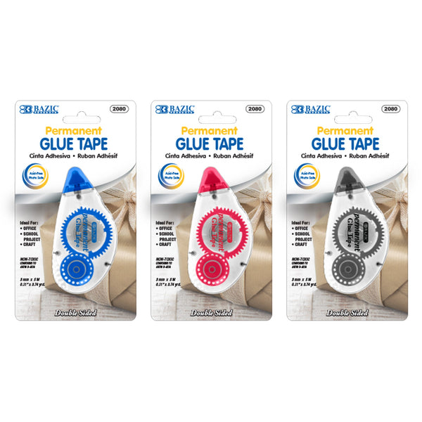 8 mm x 8 m Permanent Glue Tape