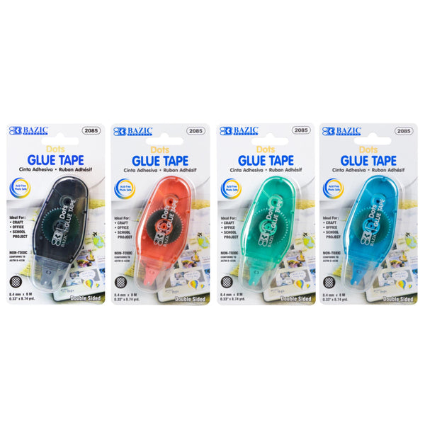 8.4 mm x 8 m Permanent Dots Glue Tape