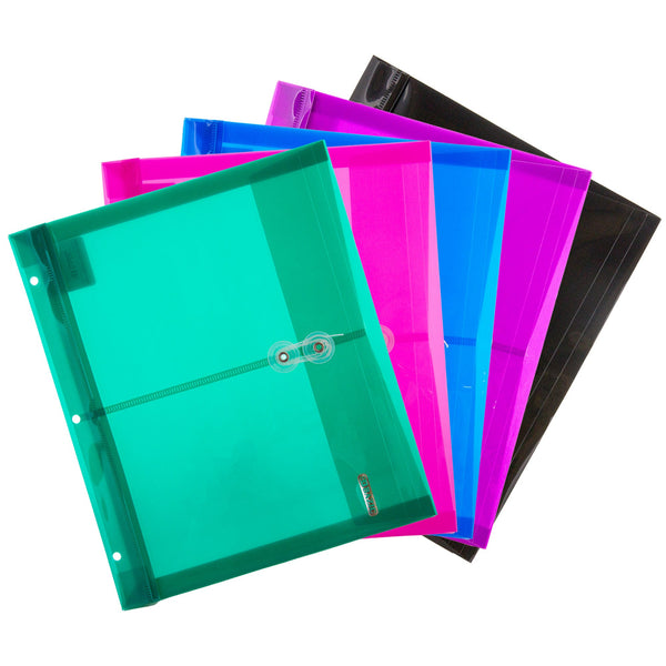 Poly Project Envelopes (5/Pack)