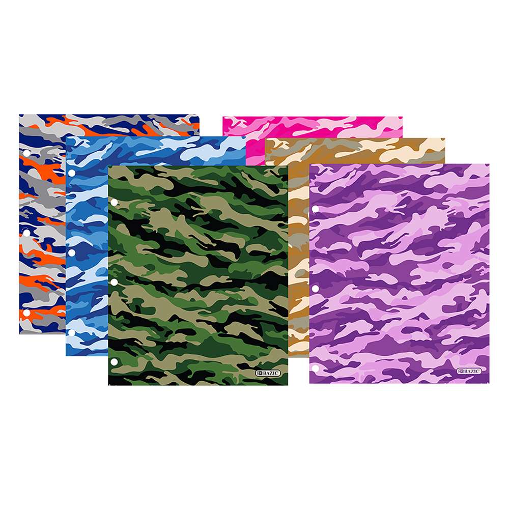 Camouflage 2-Pocket Portfolios
