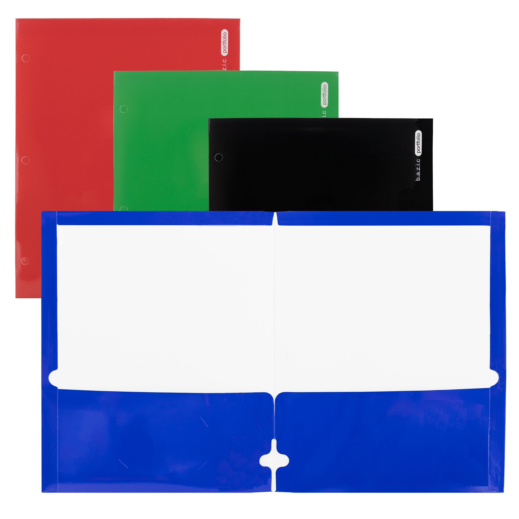 【10 BABYL BUDOKAN 三種の神器】& クリアファイル 2種 BAZIC Glossy Laminated 2-Pocket Portfolios w/ 3-Prong Fastener
