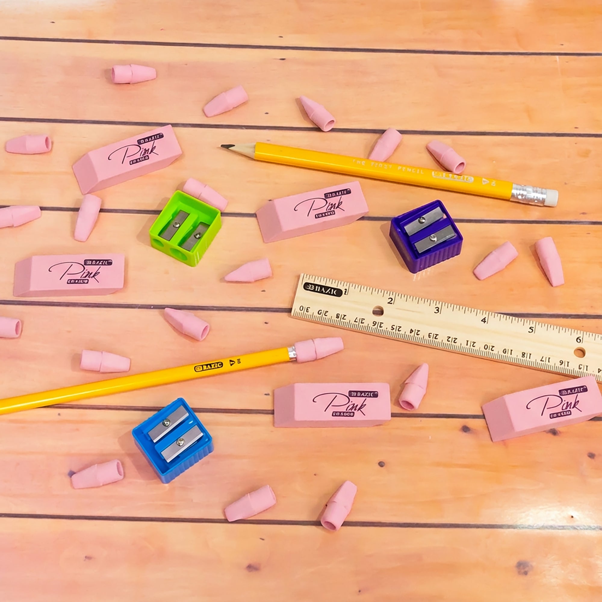 Pink Eraser Cap (50/Pack)