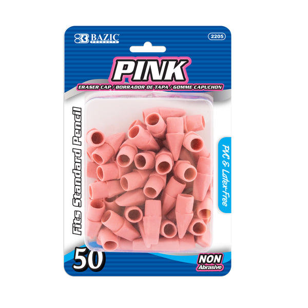 Pink Eraser Cap (50/Pack)