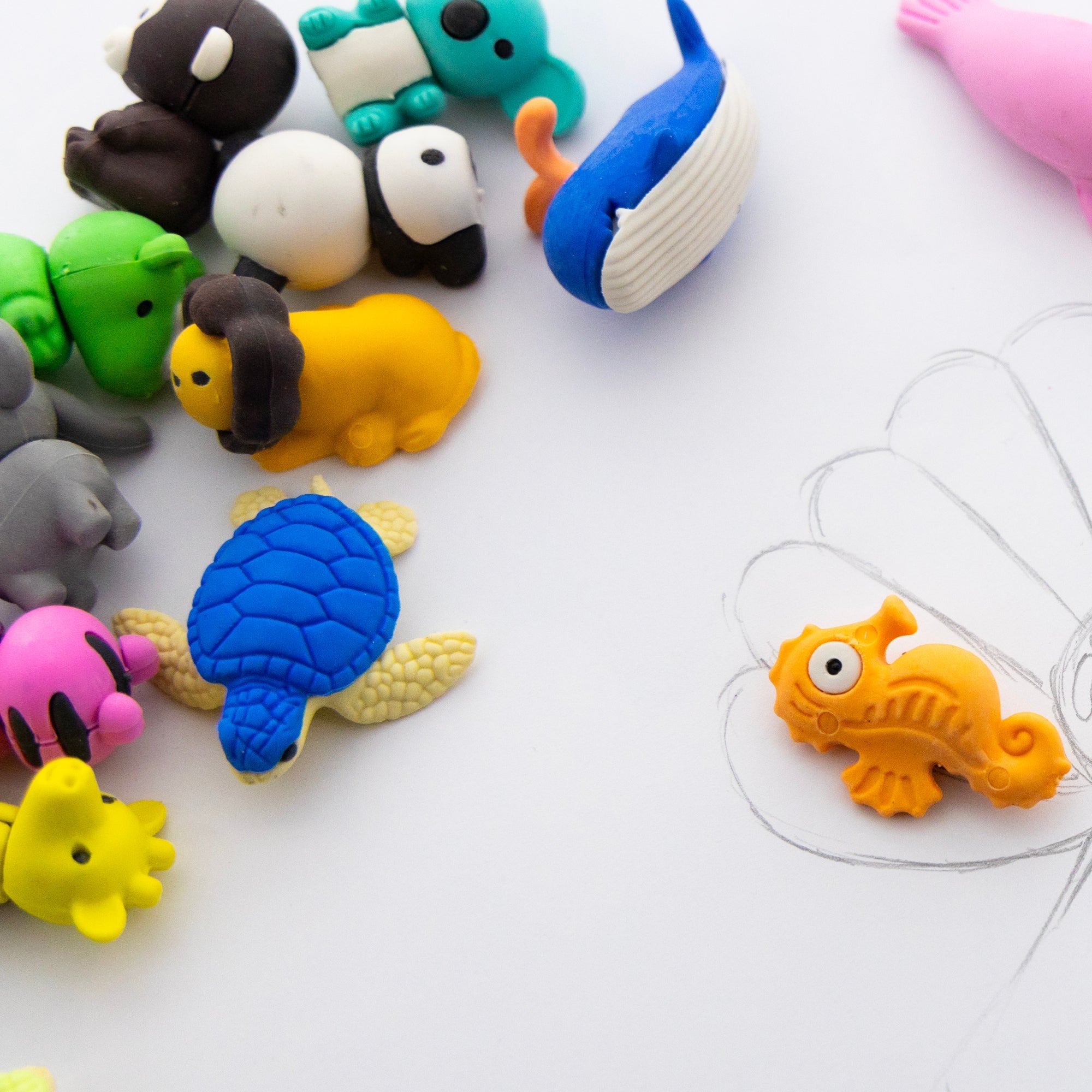 Wildlife Adventures 3D Eraser Sets