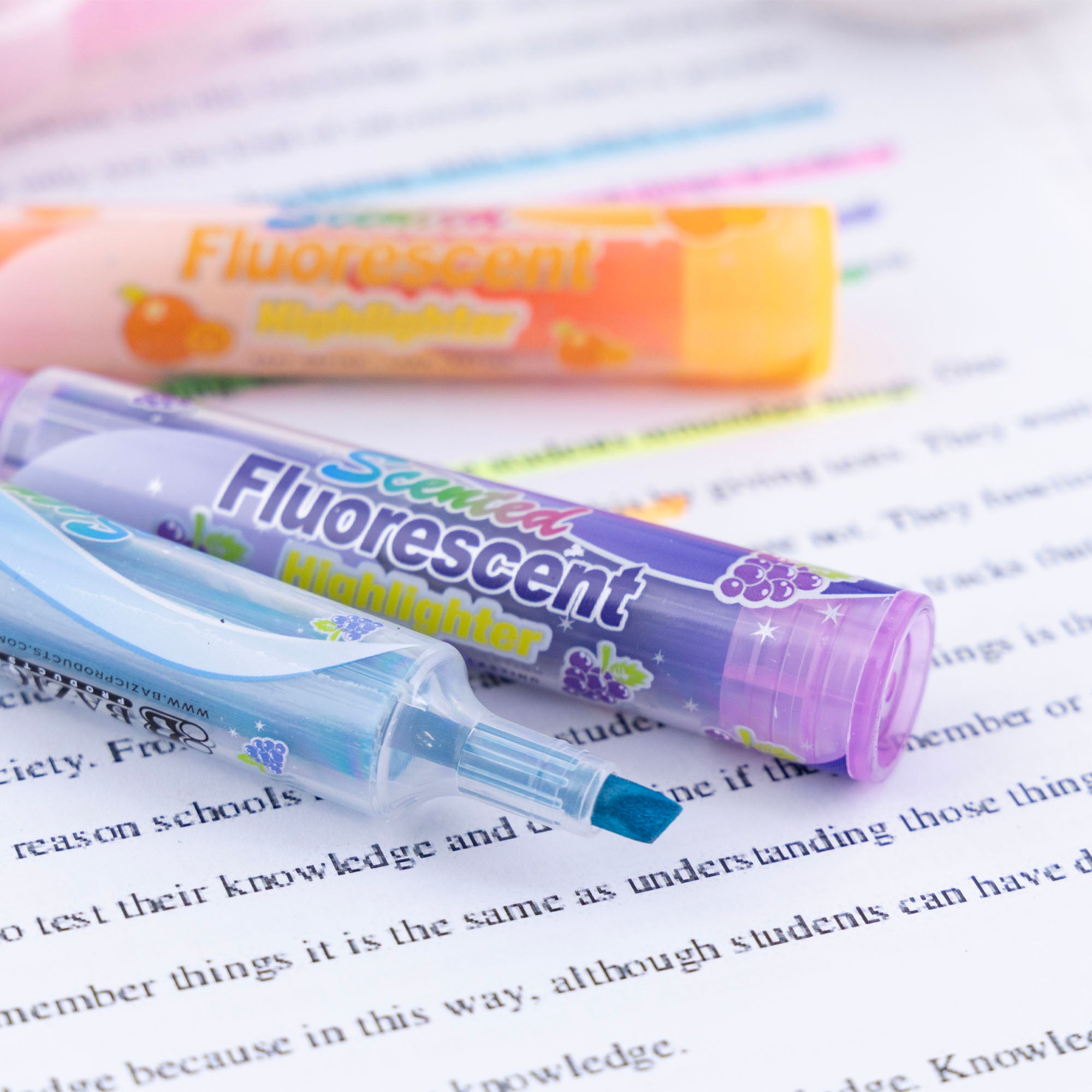 Fruit Scented Highlighters (3/Pack)