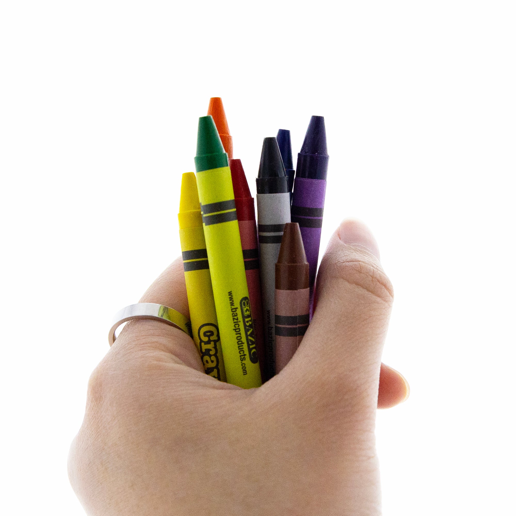 8 Color Premium Crayons