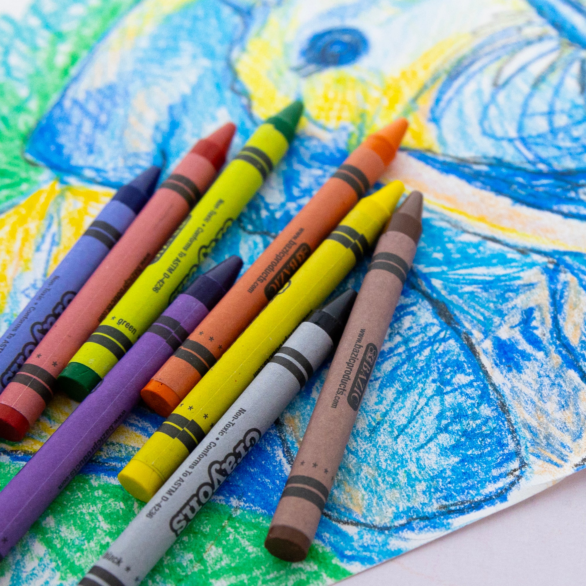 16 Color Premium Crayons