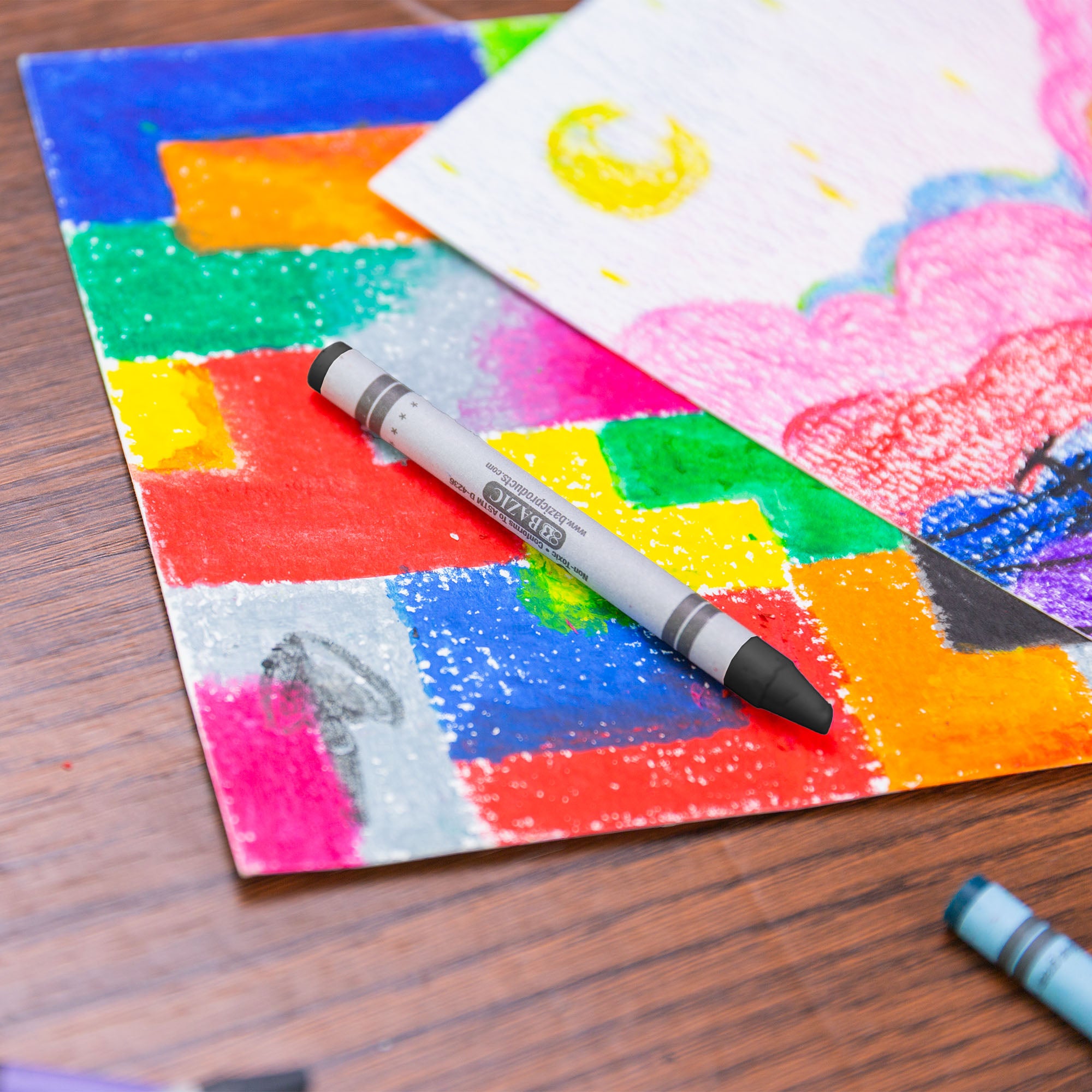 8 Color Premium Jumbo Crayons