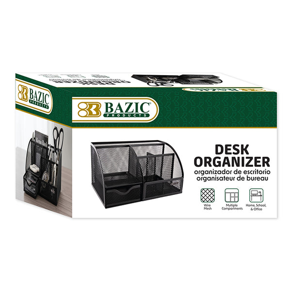 Black Desk Organizer