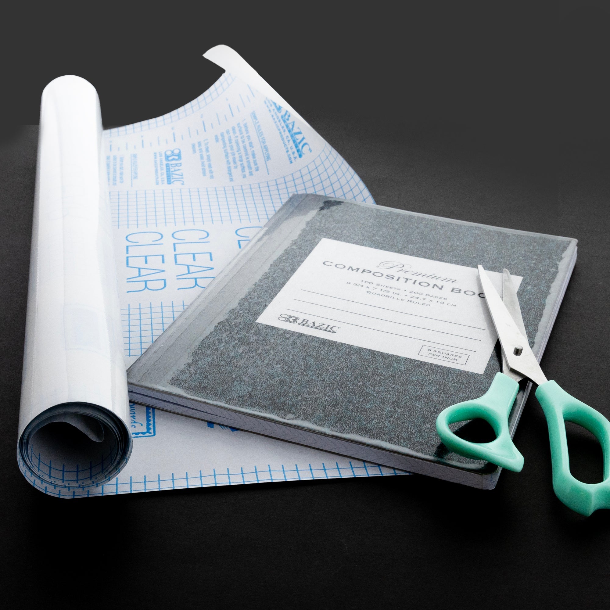 Book Cover Clear Self Adhesive 17.5&quot; X 1.7 Yard