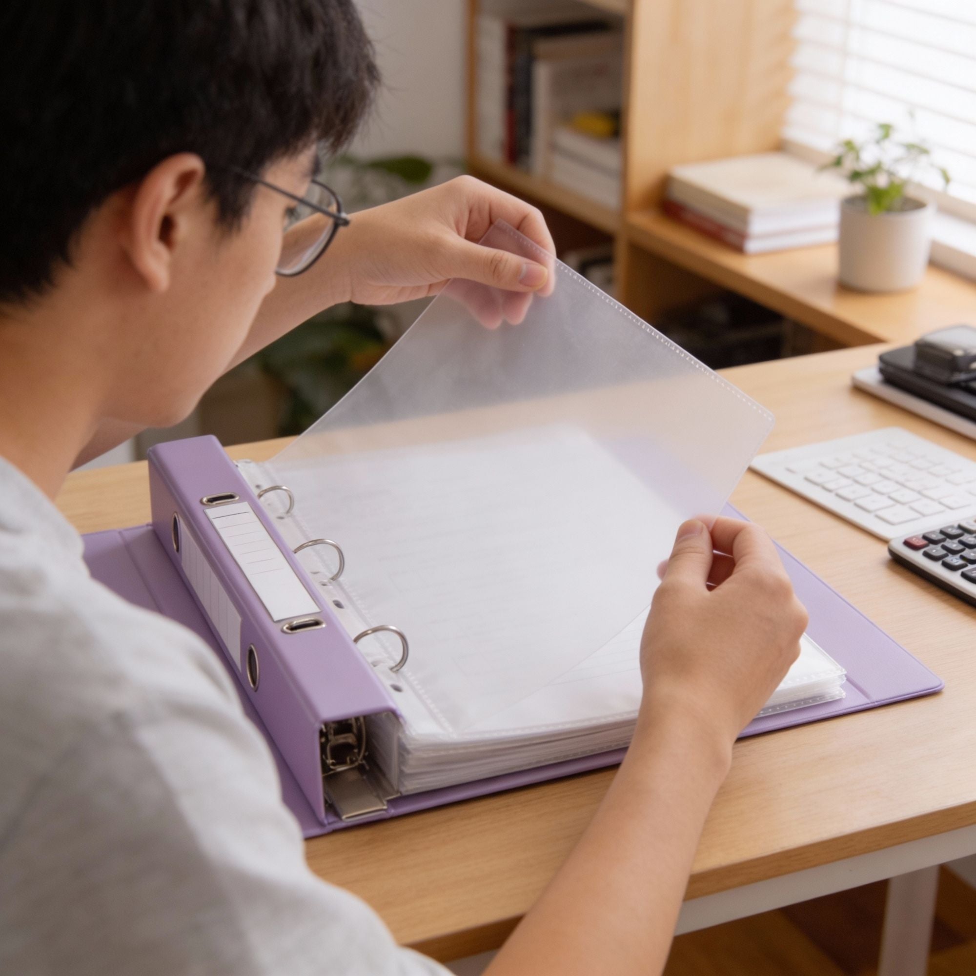 Economy Weight Top Loading Sheet Protectors (100/Pack)