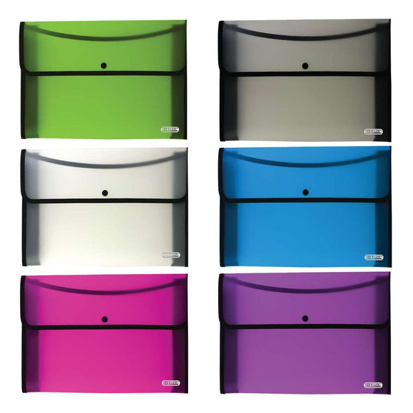 Square Flap A4/Letter Size Document Holder
