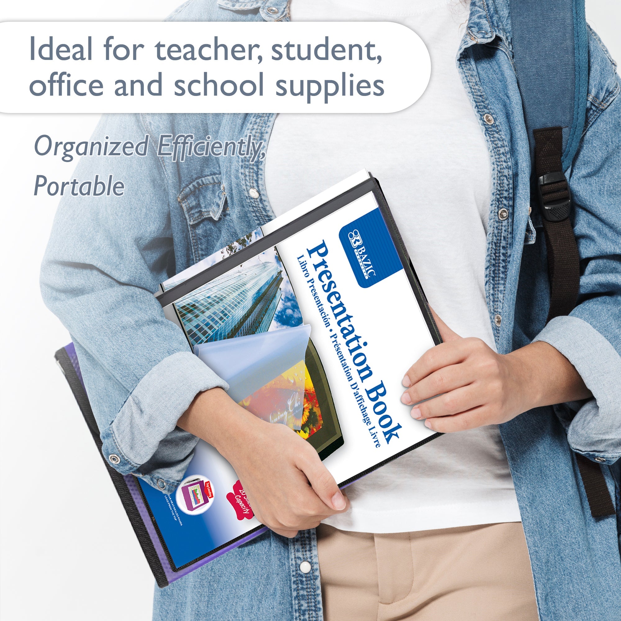 BAZIC 10-Pockets Presentation Book – BAZIC Products