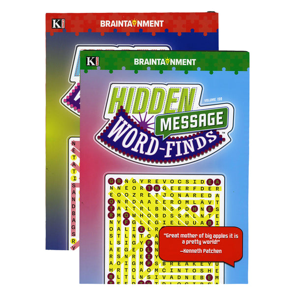KAPPA Hidden Message Word Finds Book