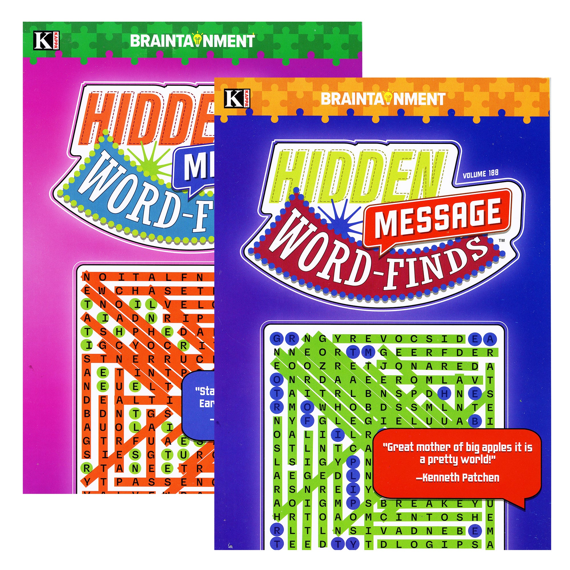 KAPPA Hidden Message Word Finds Book