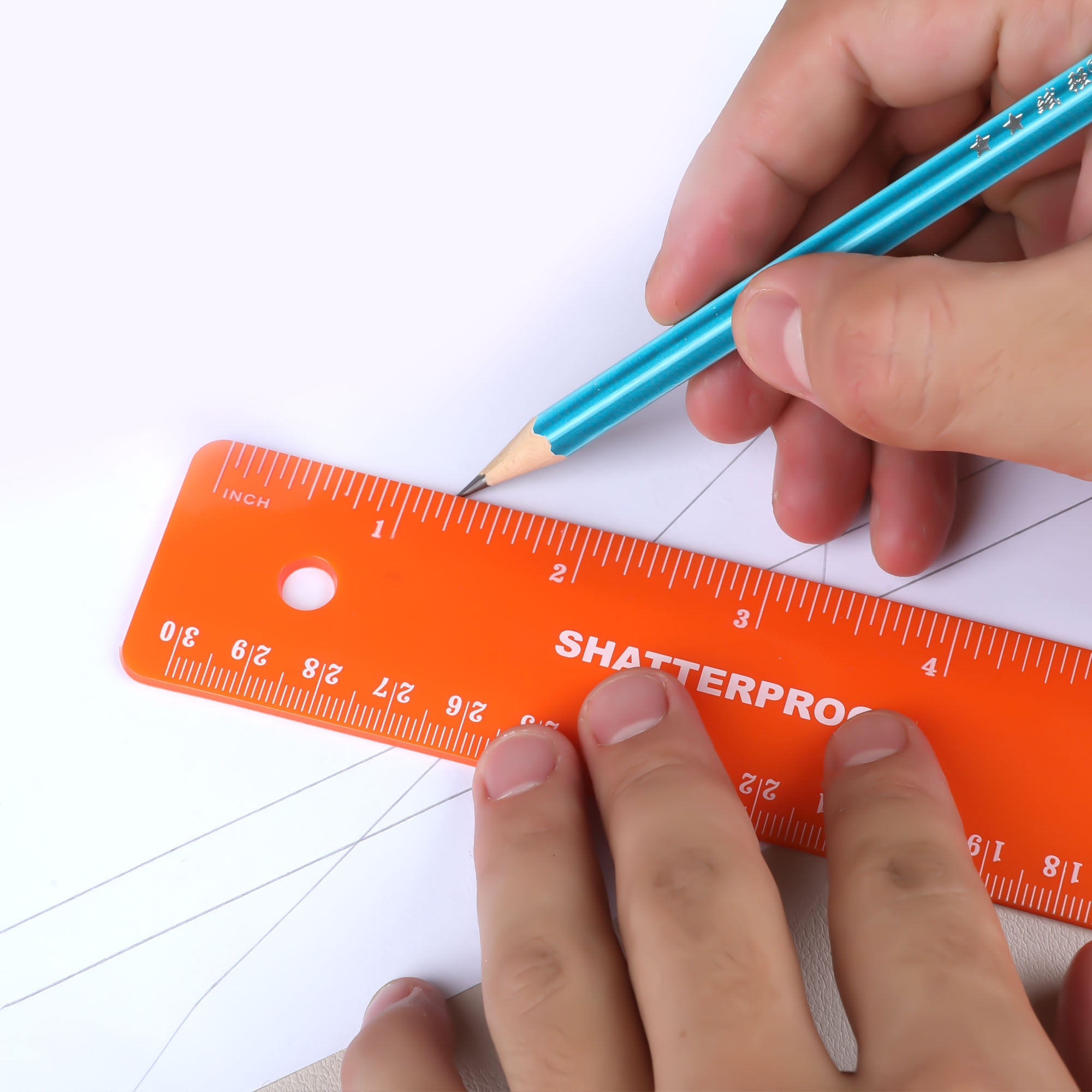 Shatterproof Flexible Ruler 12&quot; (30cm)