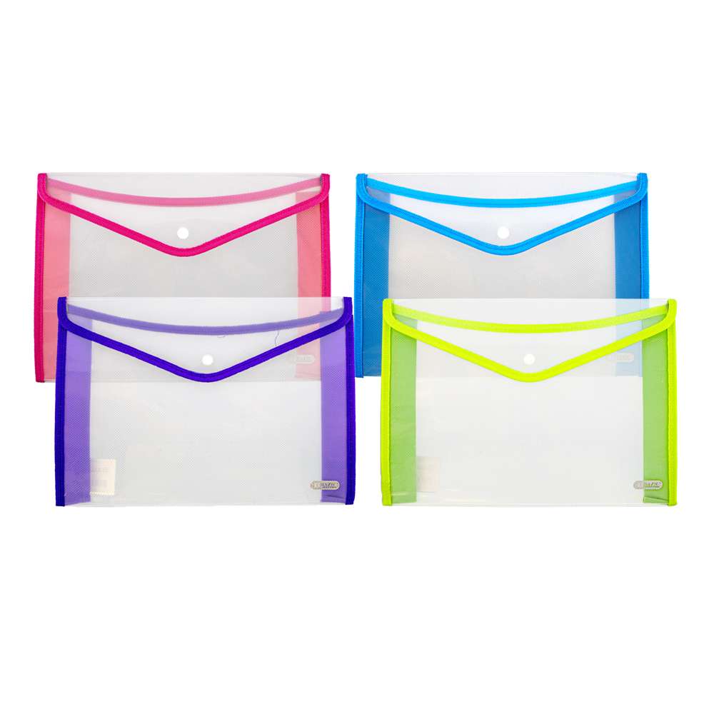BAZIC V-Flap Clear A4/Letter Size Document Holder – BAZIC Products