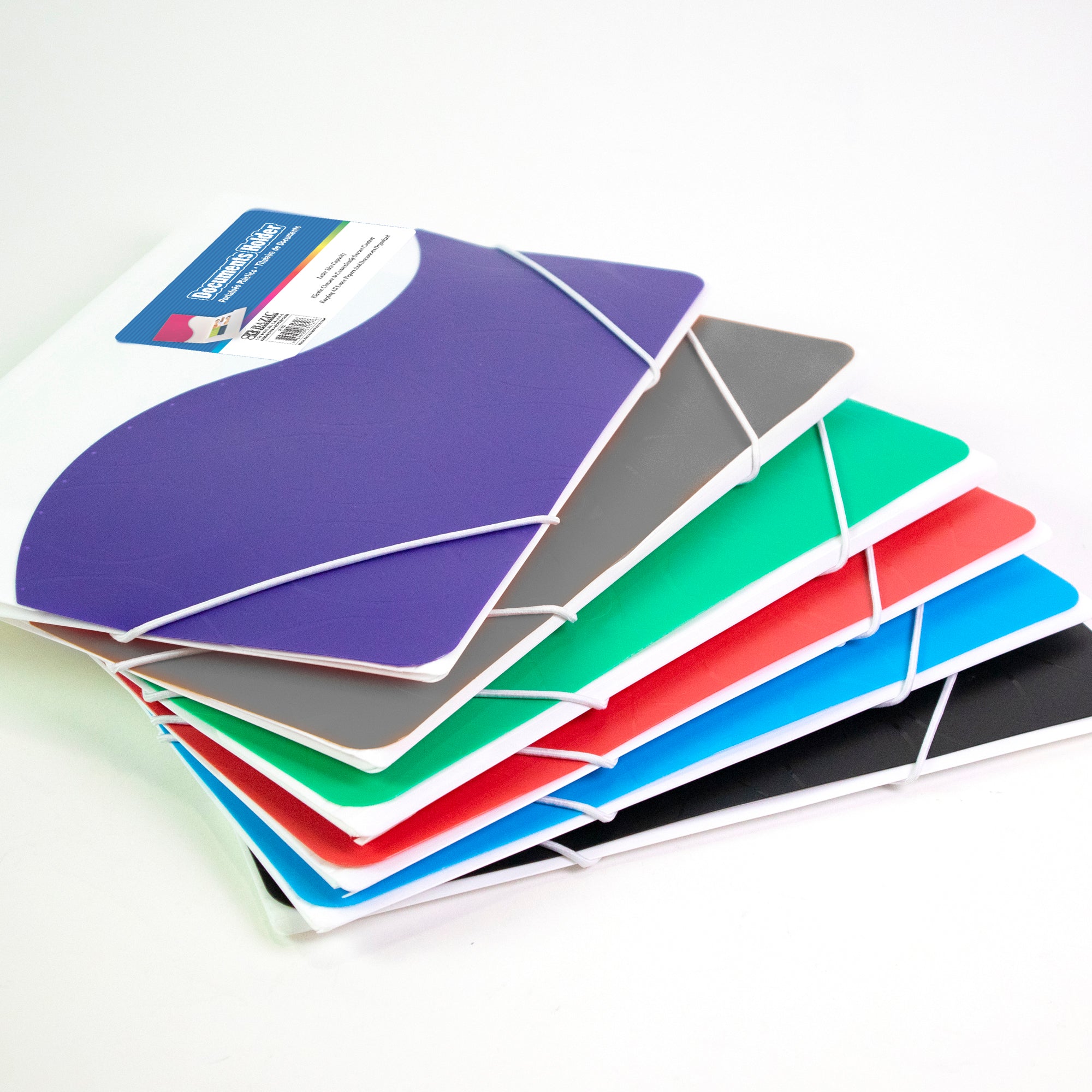 BAZIC Letter Size Document Holder w/ Elastic Band – BAZIC Products