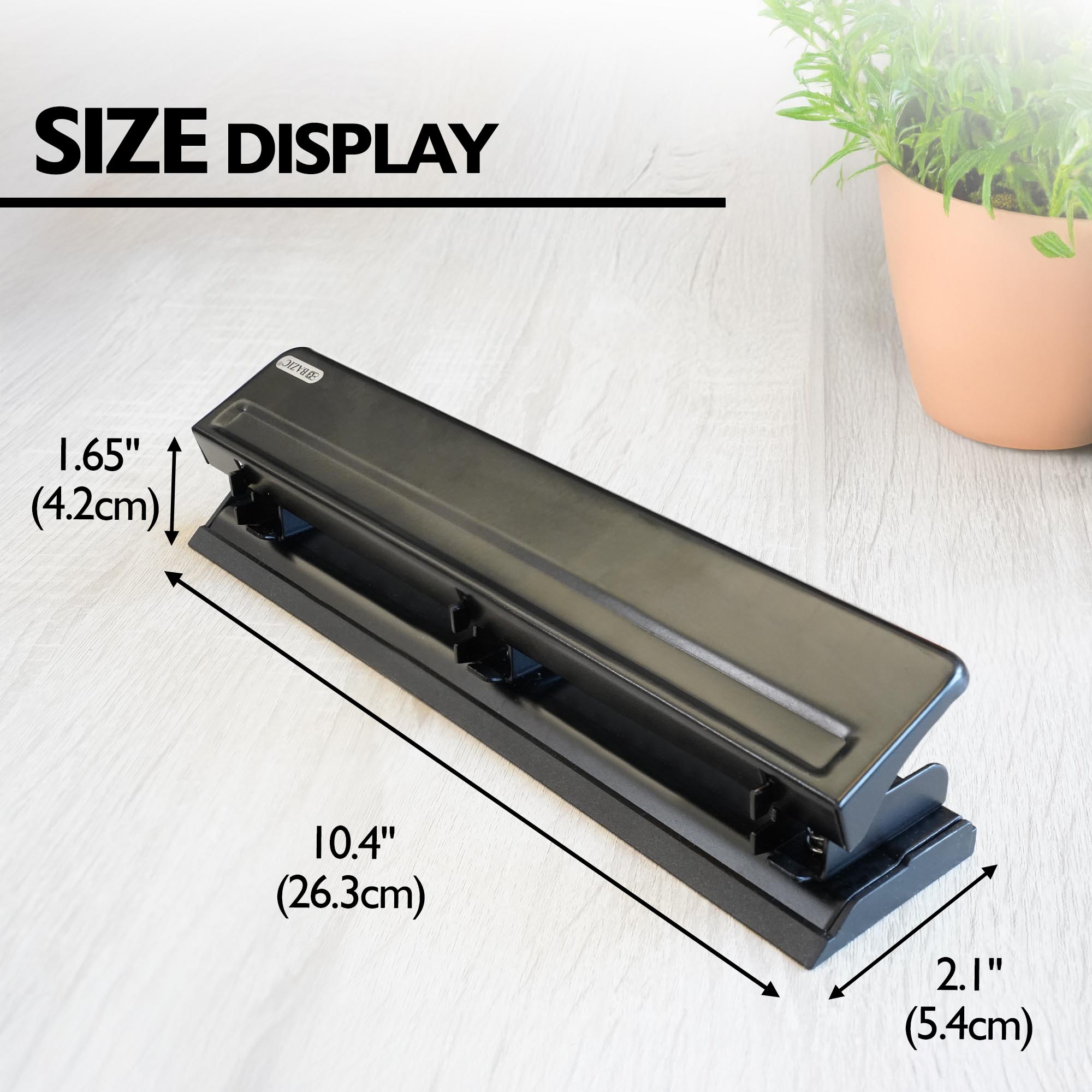 Desktop 3-Hole Paper Punch