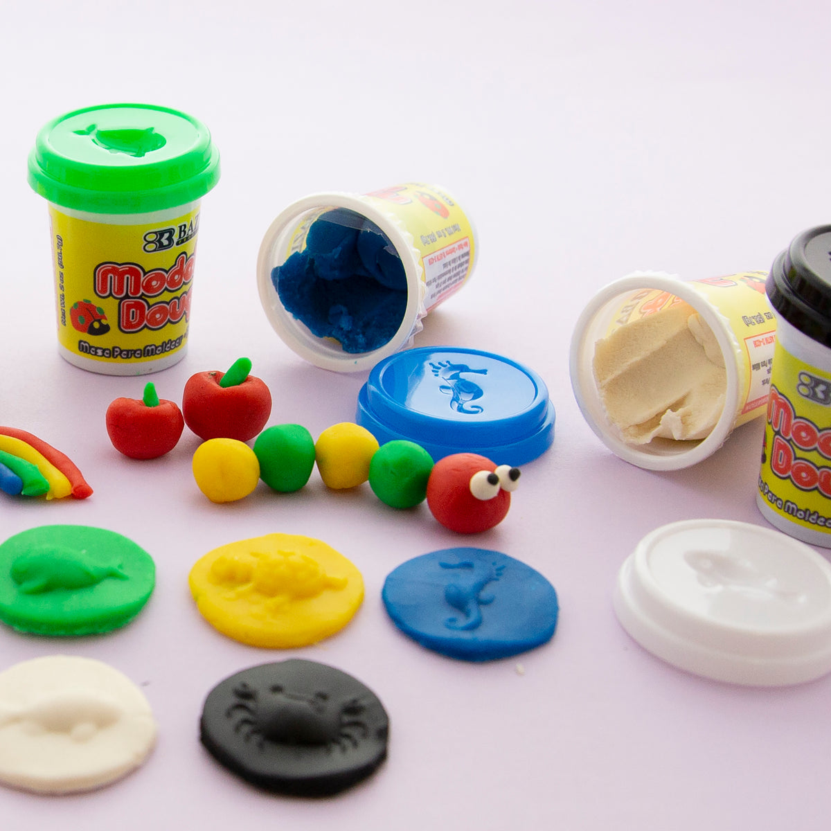 BAZIC 2 Oz. Multi Color Modeling Dough (6/Pack) – BAZIC Products