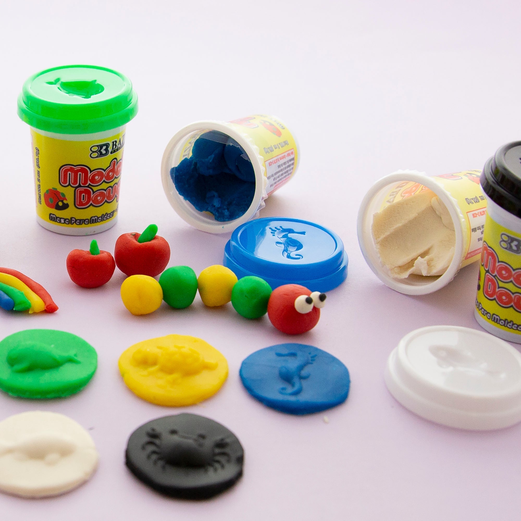 BAZIC 2 Oz. Multi Color Modeling Dough (6/Pack) – BAZIC Products
