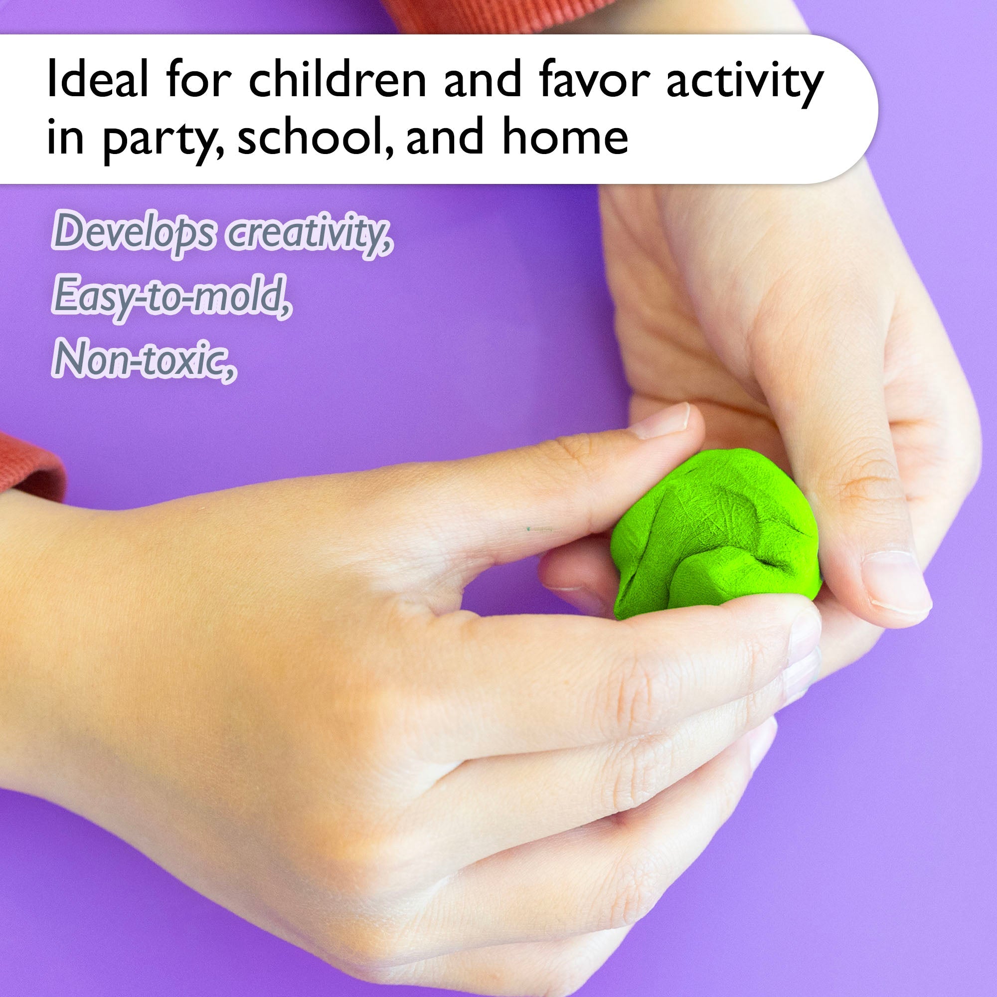 Modeling Clay Sticks 1 lb 4 Fluorescent Color