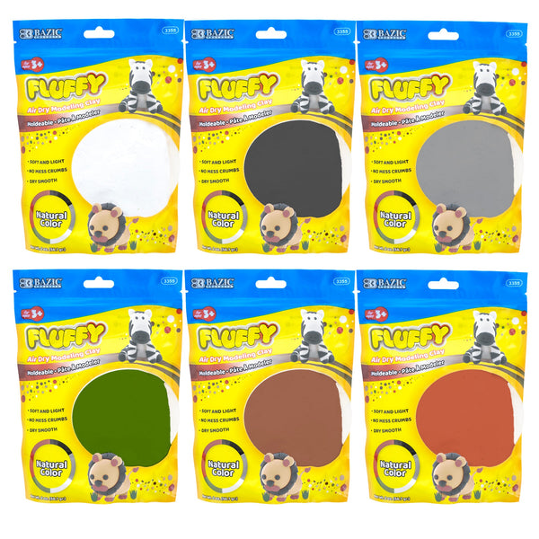 2 Oz. Natural/Earth Colors Air Dry Modeling Clay