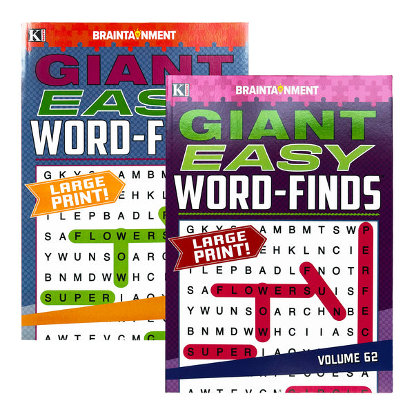 KAPPA Giant Easy Word Finds