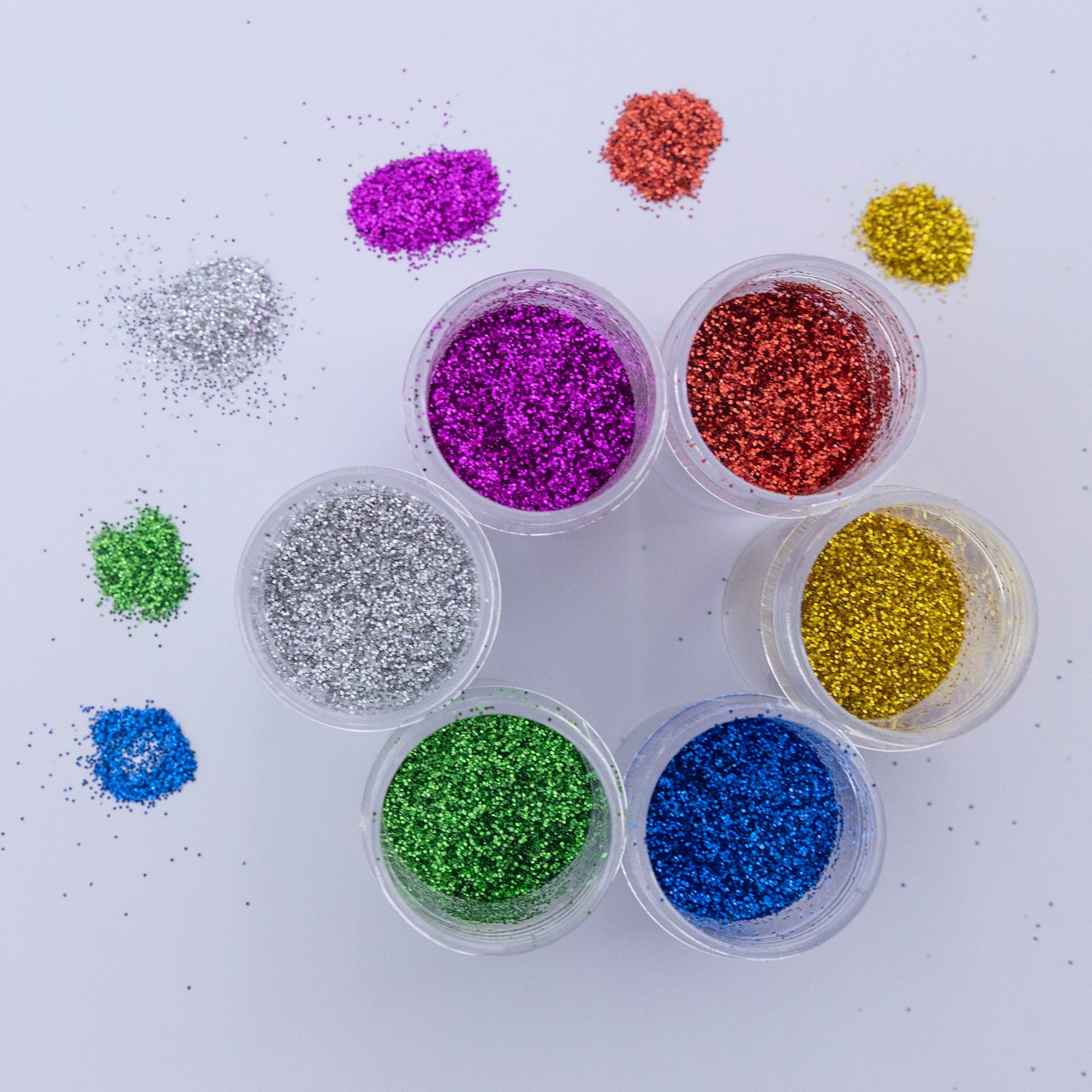 Glitter Shaker 8g / 0.28 Oz. (4/Pack) Primary Color