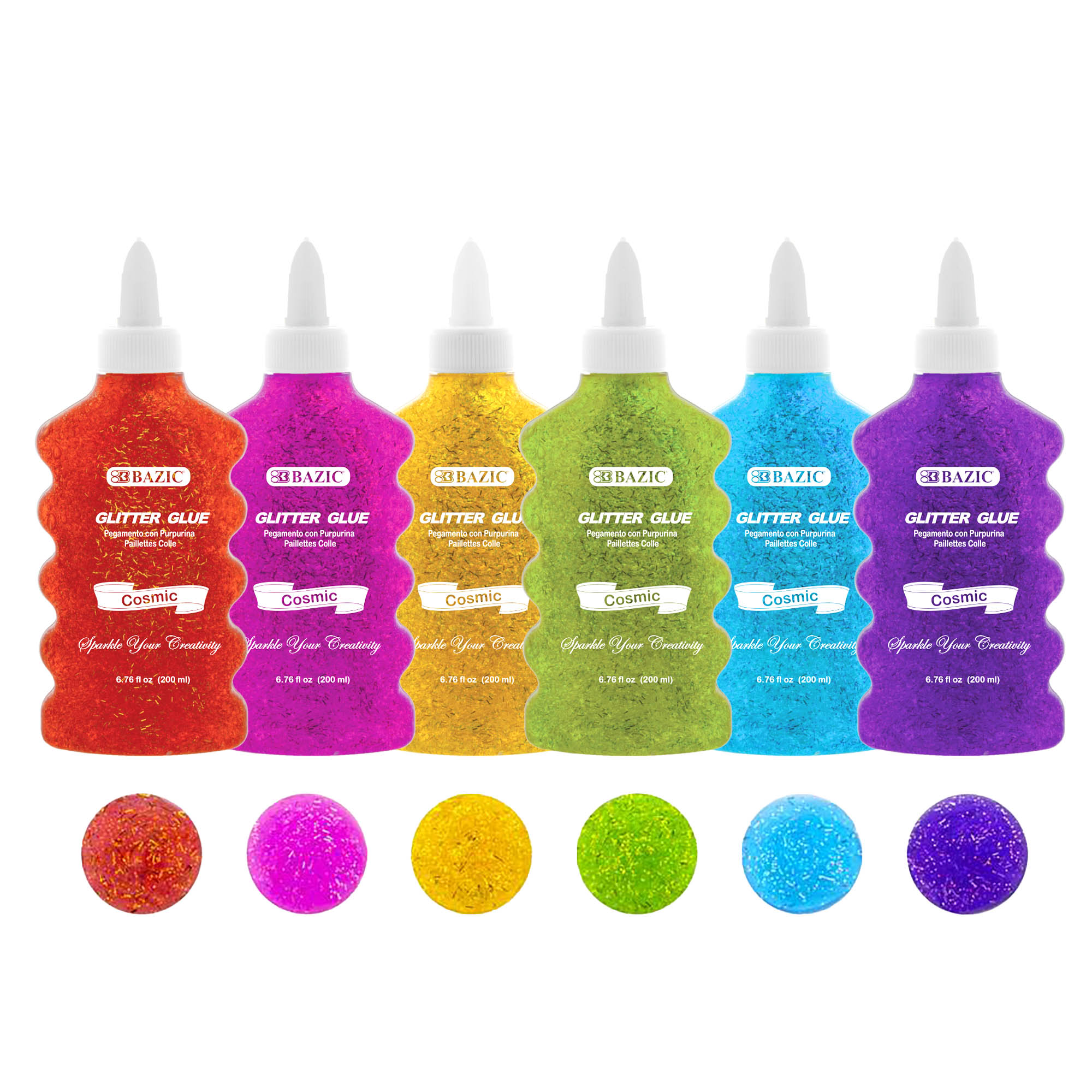 Glitter Glue Cosmic Series 6.76 Oz. (200 mL)