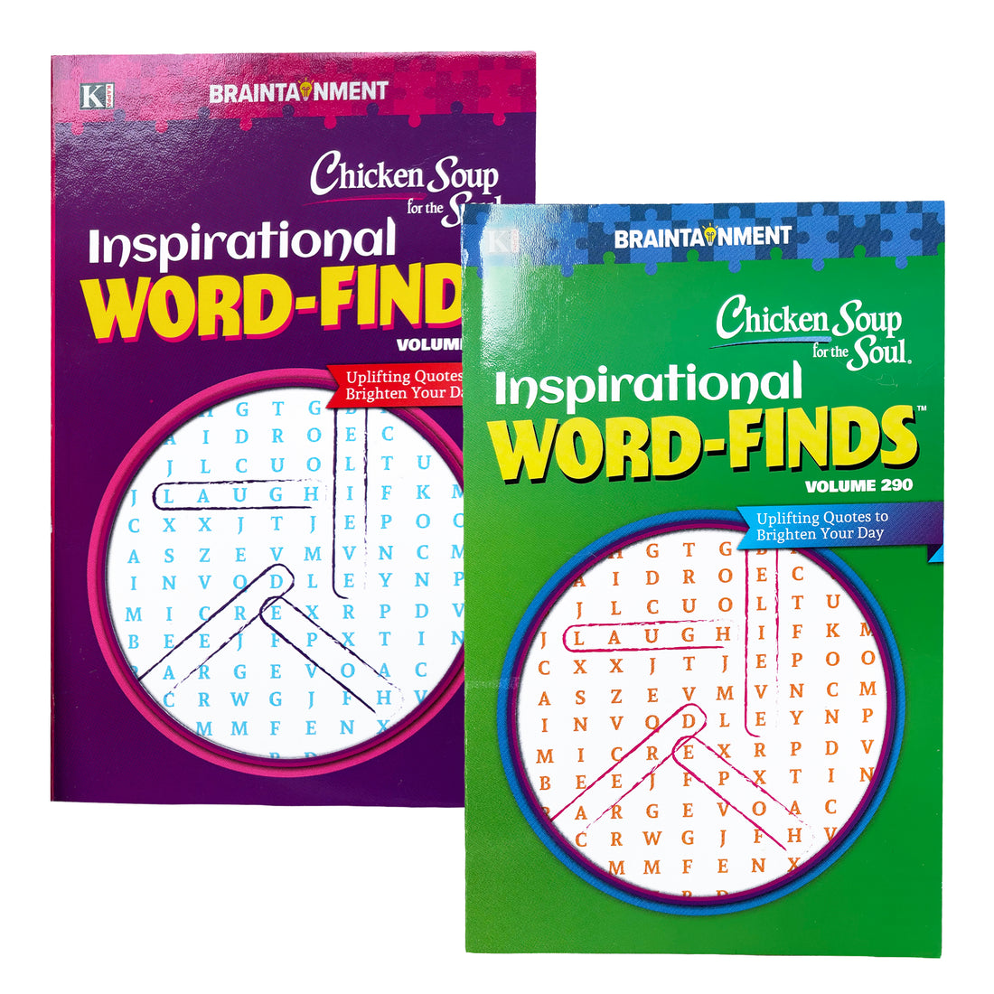KAPPA Chicken Soup For The Soul Word Finds Puzzle Book - Digest Size