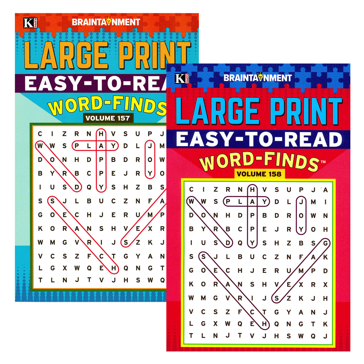 KAPPA Easy To Read Word Finds - Digest Size – BAZIC Products