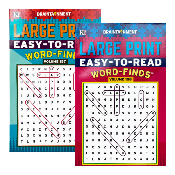 KAPPA Easy To Read Word Finds - Digest Size