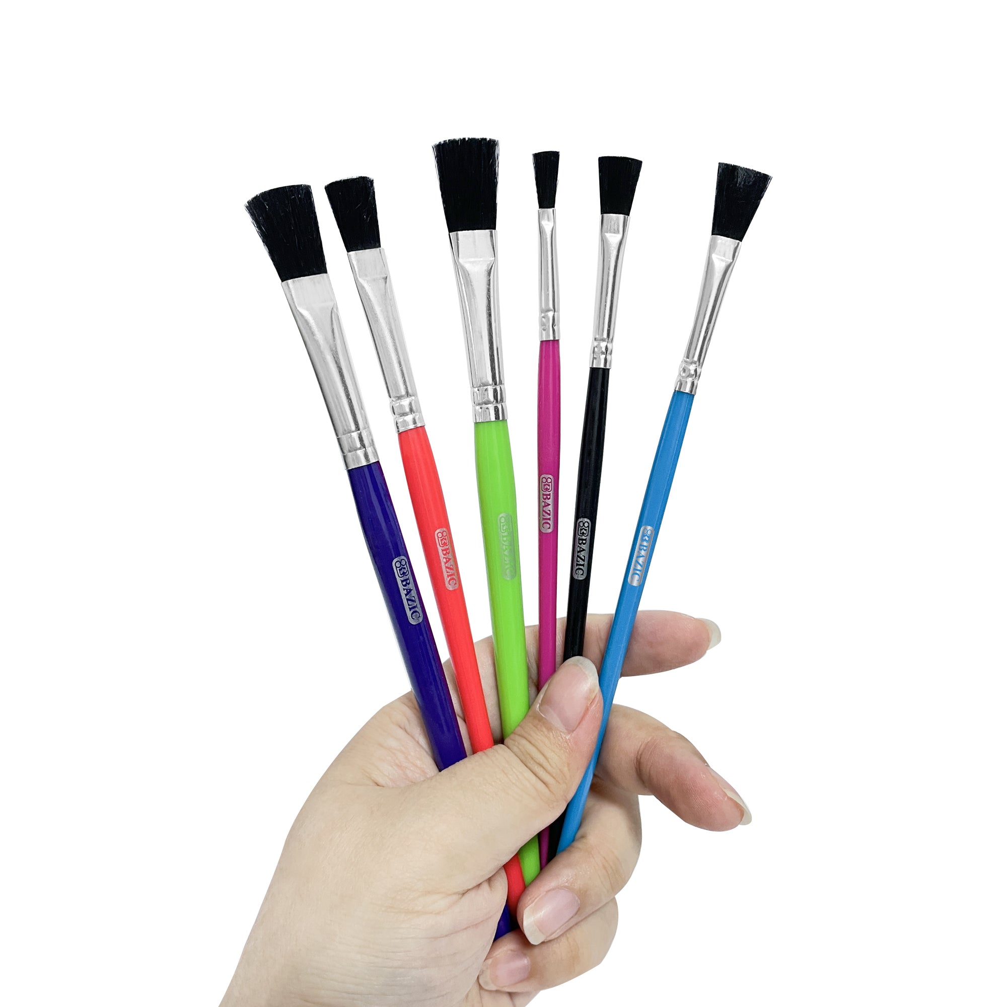 Asst. Size Kid's Paint Brush Set (5/Pack)