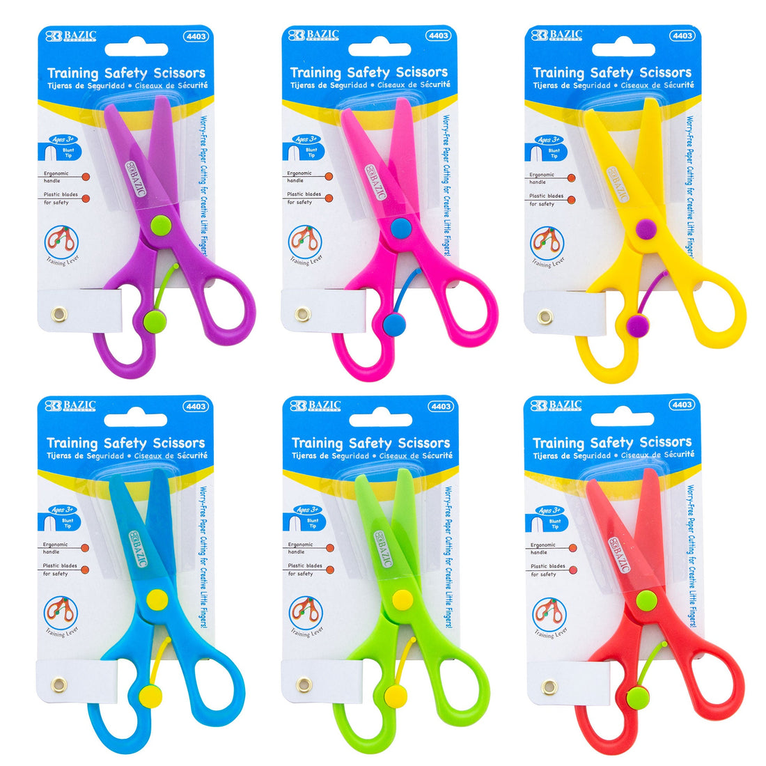 5" Kids Training Scissors
